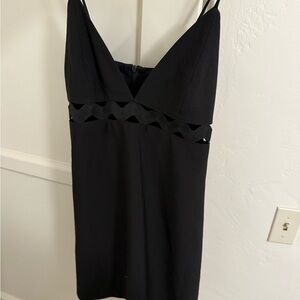 Zara Elegant Black Dress
